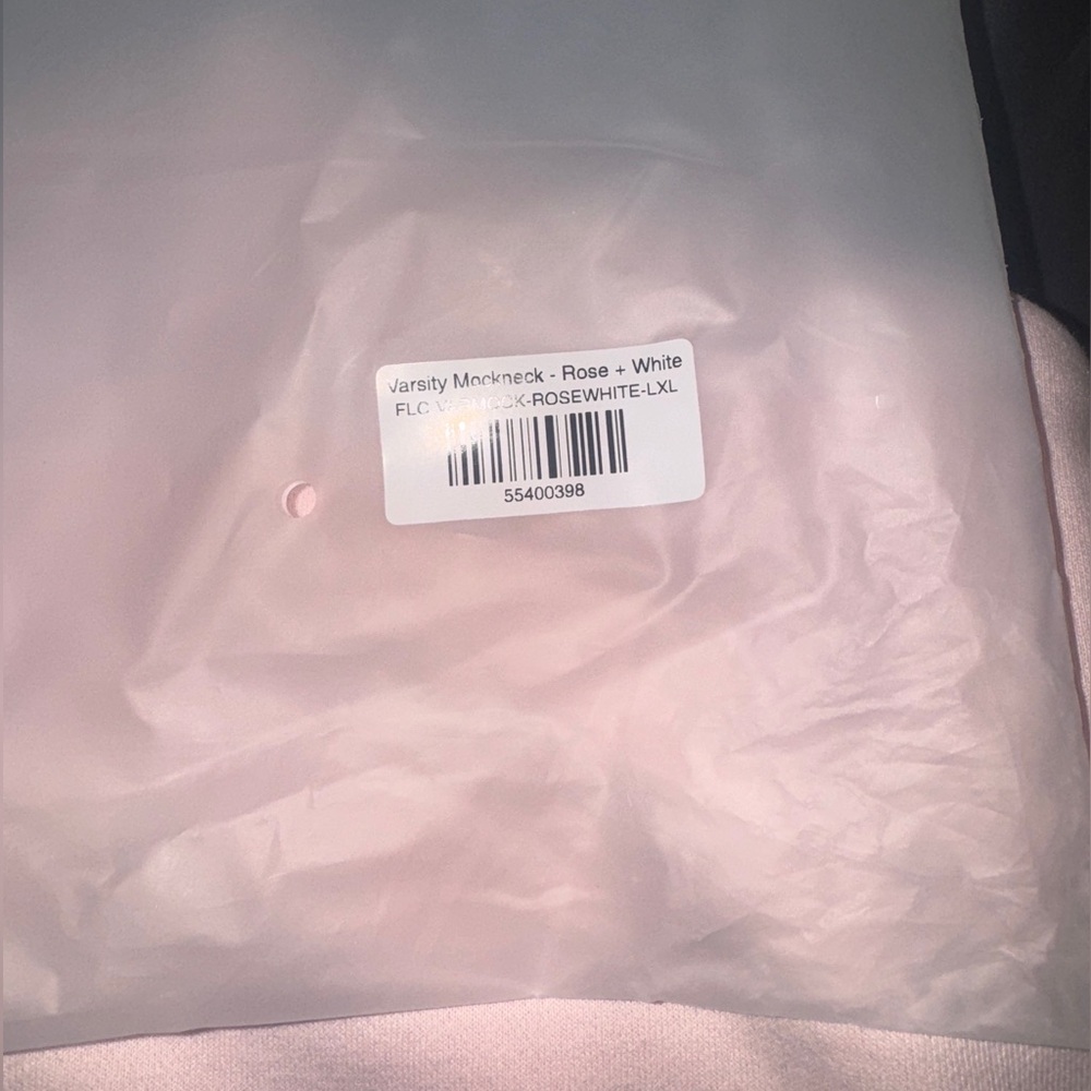 Parke Varsity Mockneck - Fleece - Rose - L/XL - Picture 4 of 5